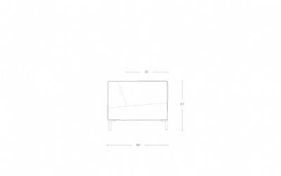 Dimensoes do produto poltrona slim